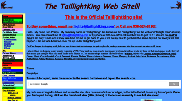 taillightking.com