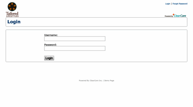 tailoredlifestyles.clearcareonline.com