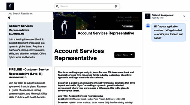 tailoredmanagement.careerweb.com