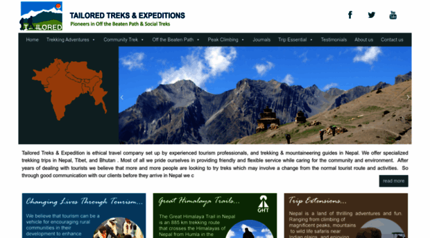 tailoredtreksnepal.com