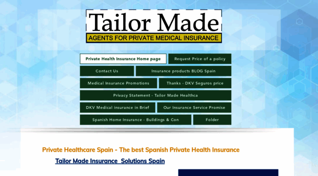 tailormadehealthcarespain.org