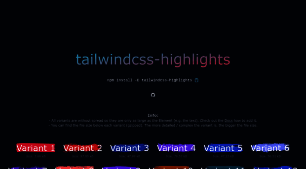 tailwindcss-highlights.hubatsch.dev