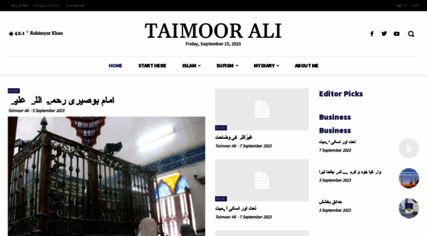 taimoorali.com