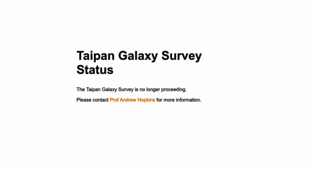 taipan-survey.org