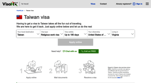 taiwan.visahq.ph