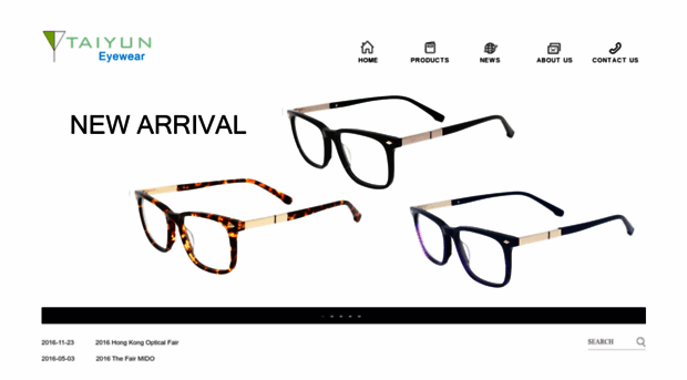 taiyuneyewear.com