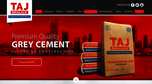 tajcement.com