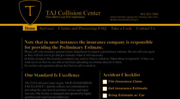 tajcollisioncenter.com