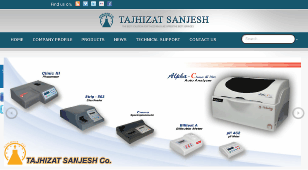 tajhizatsanjesh.com