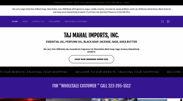 tajmahalimports.com