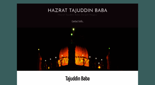 tajuddinbaba.com