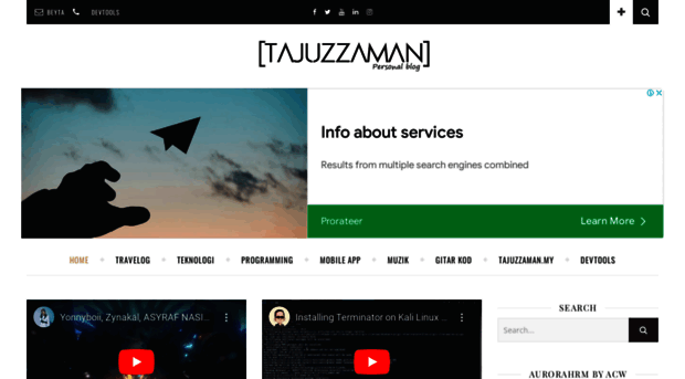 tajuzzaman.com