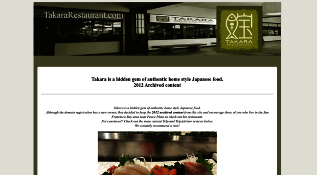 takararestaurant.com