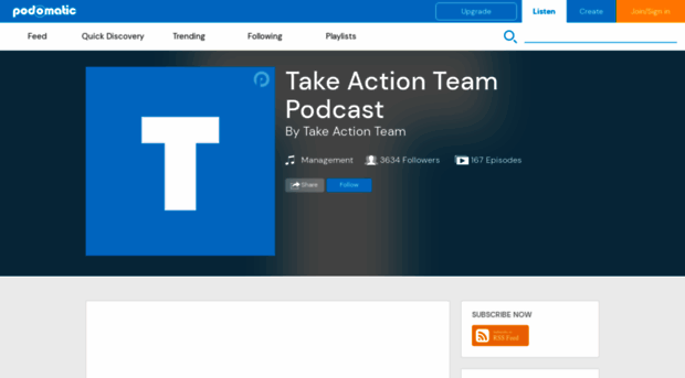 takeactionteam.podomatic.com