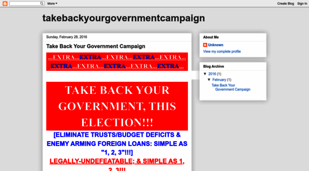 takebackyourgovernmentcampaign.blogspot.com