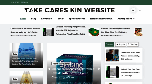 takecareskin.website