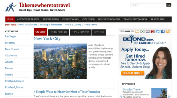 takemewheretotravel.com