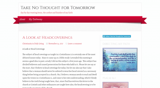 takenothoughtfortomorrow.wordpress.com