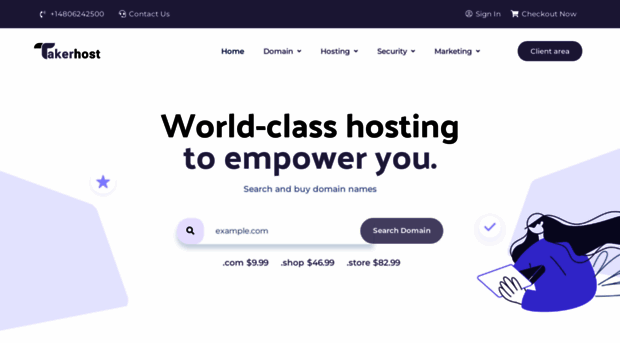 takerhost.com