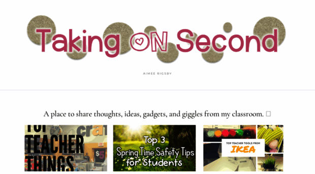 takingonsecondgrade.com