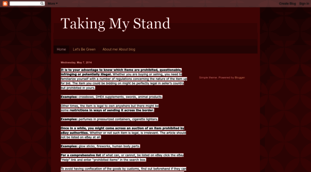 takingyourstand.blogspot.com