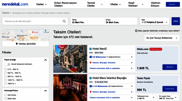 taksim.neredekal.com