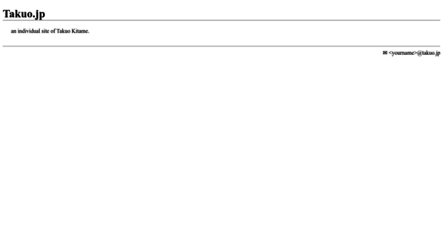 takuo.jp