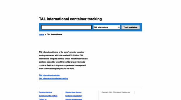 tal.container-tracking.org