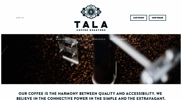 talacoffeeroasters.com