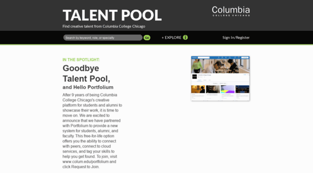 talent.colum.edu