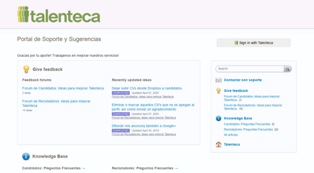 talenteca.uservoice.com