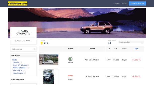 talhaotomotivv.sahibinden.com