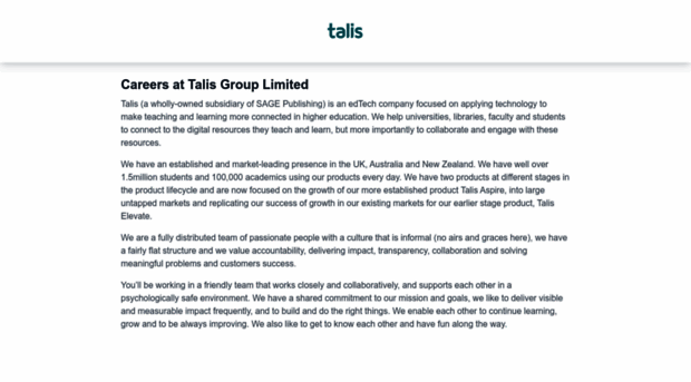 talis-group-limited.workable.com