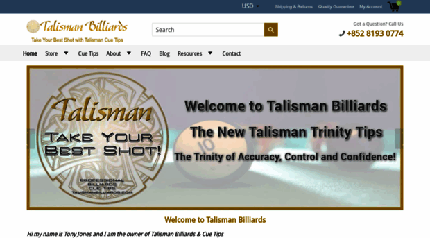 talismanbilliards.com