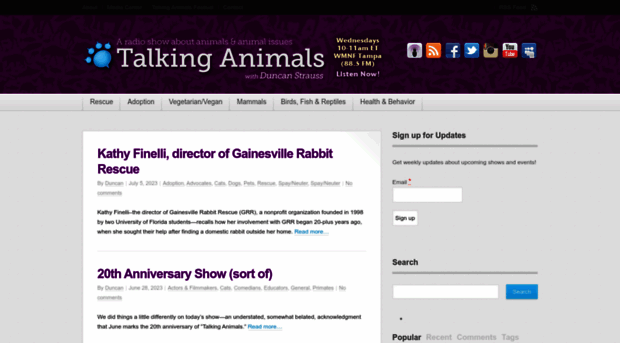 talkinganimals.net