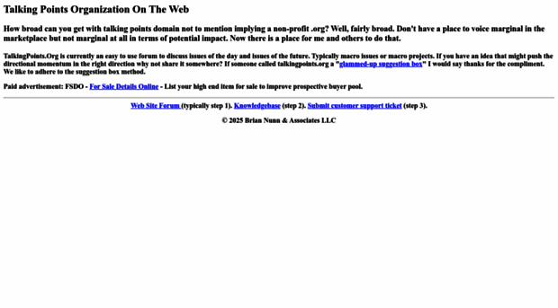 talkingpoints.org