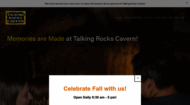 talkingrockscavern.com