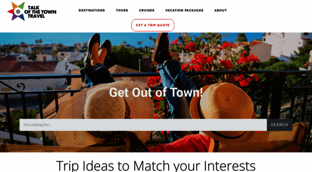 talkofthetowntravel.com