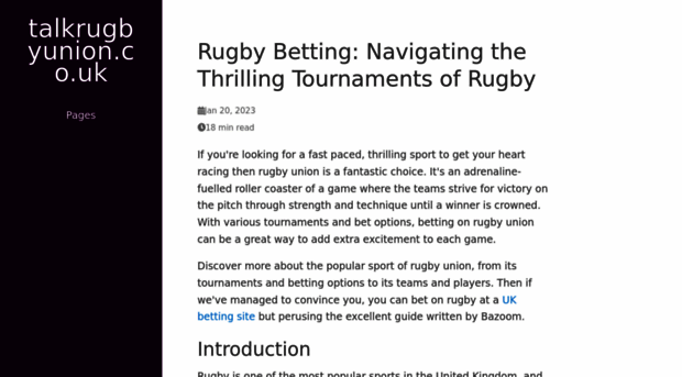 talkrugbyunion.co.uk