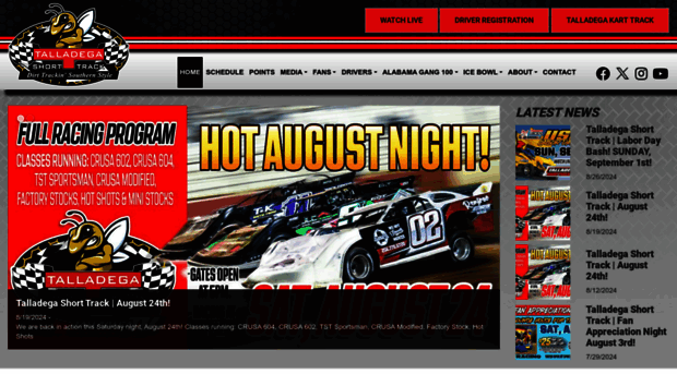 talladegashorttrack.com