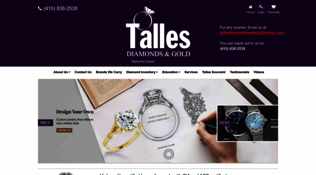 tallesdiamonds.com