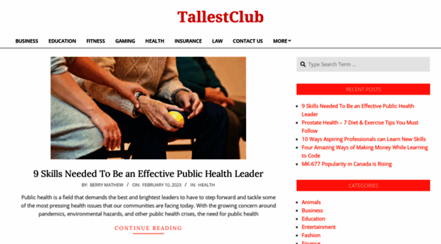 tallestclub.com