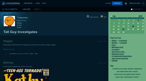 tallguywrites.livejournal.com