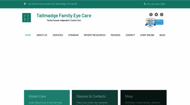 tallmadgefamilyeyecare.com