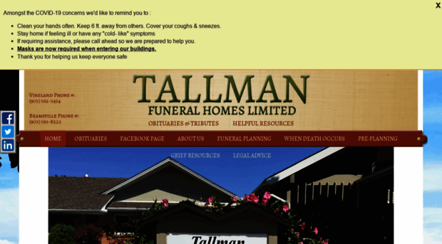 tallmanfuneralhomes.ca