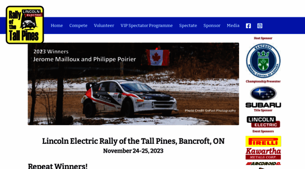 tallpinesrally.com