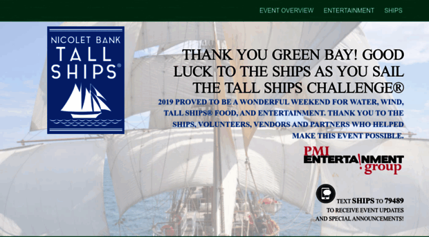 tallshipgreenbay.com