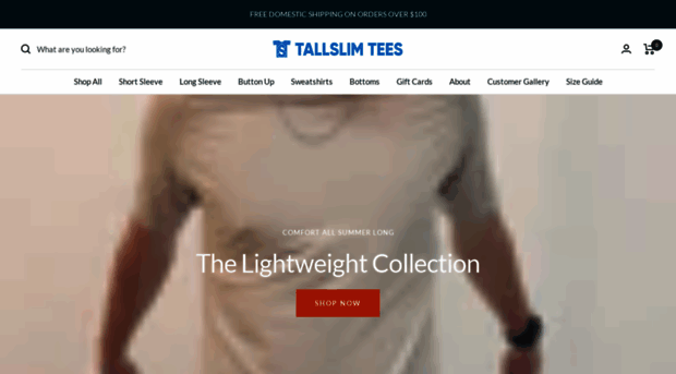 tallslimtees.com