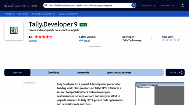 tally-developer-9.software.informer.com