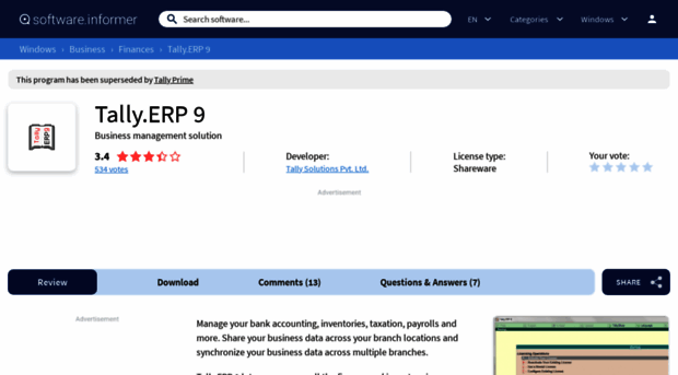 tally-erp-9.software.informer.com